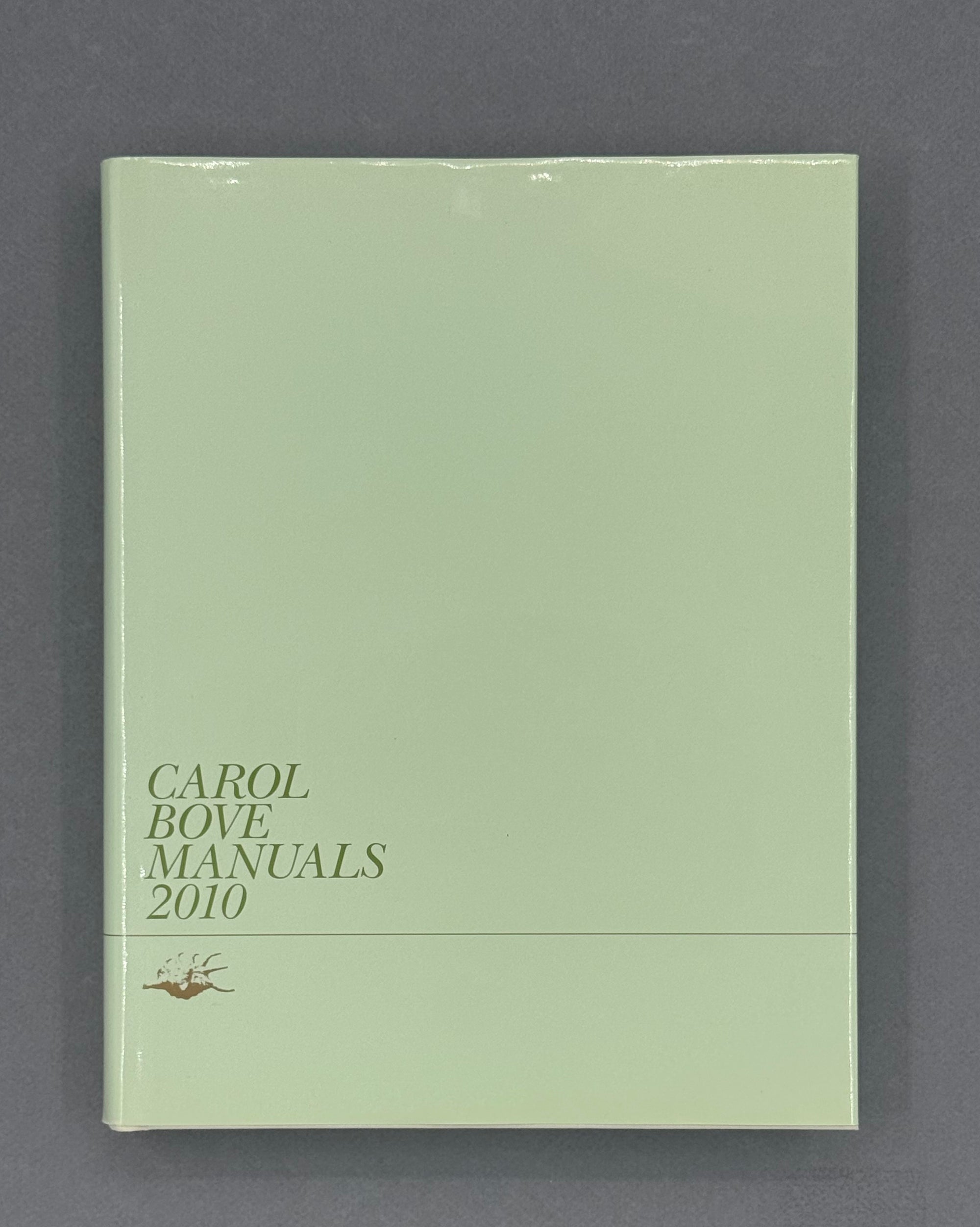 Carol Bove: Manuals 2010